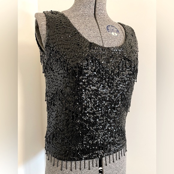 Vintage Beaded 1950’s Top - Picture 1 of 5